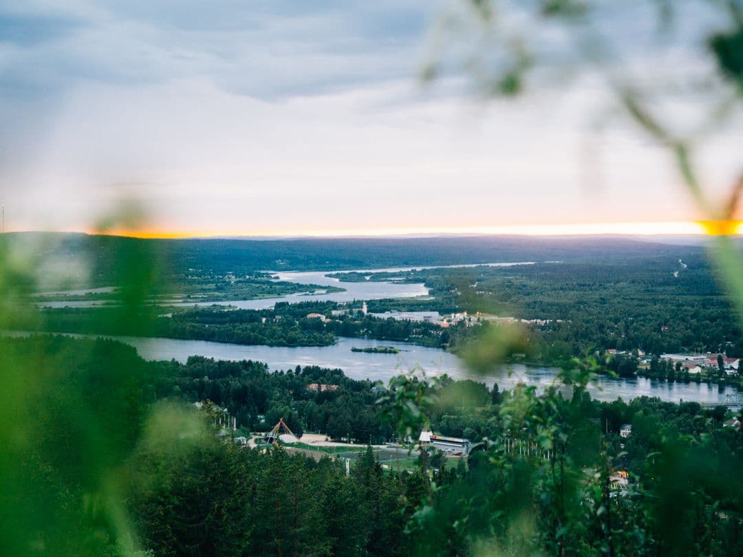 Rovaniemi Ounasvaara area summertime