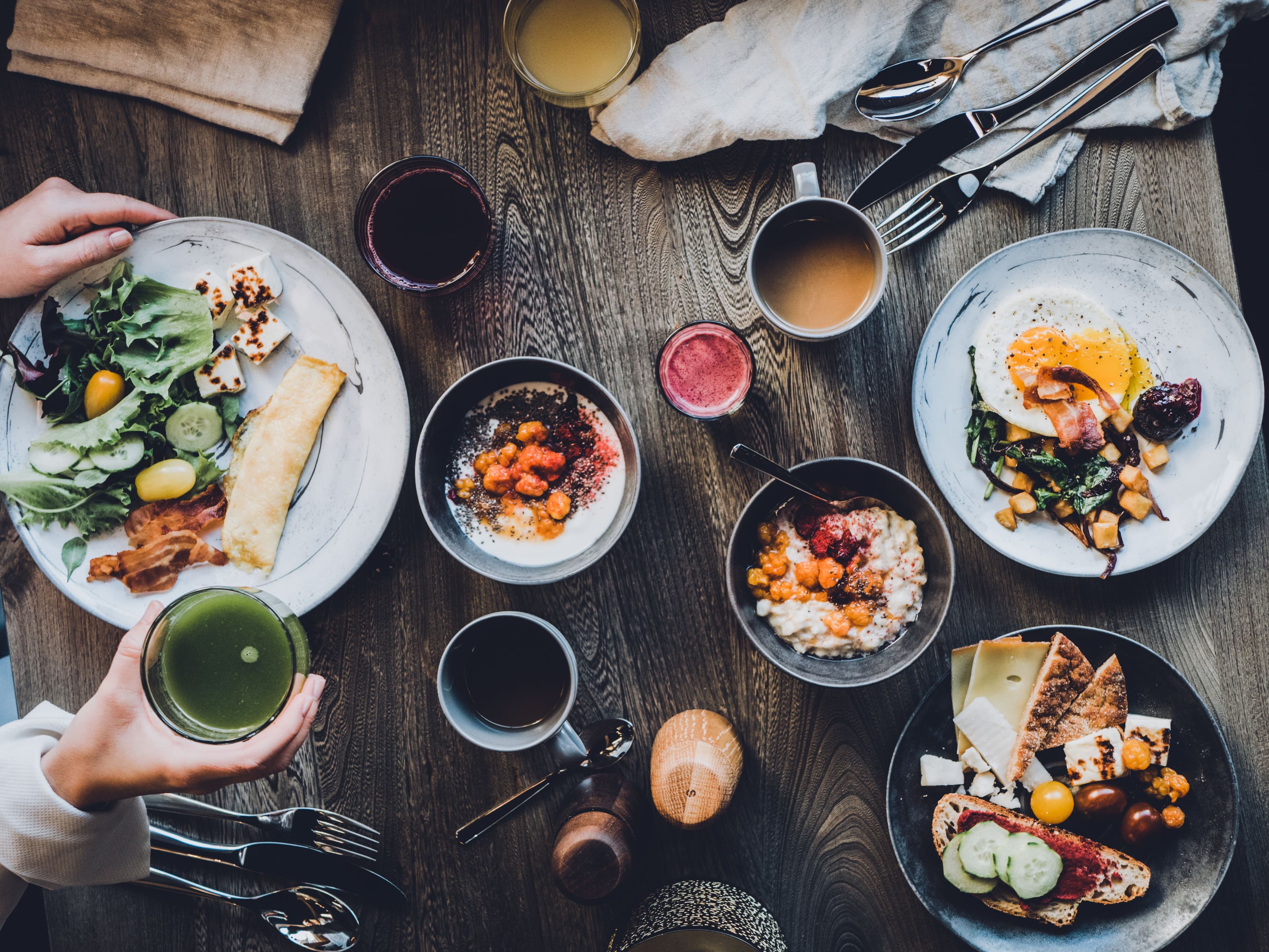 Pohjoisen makujen aamiainen