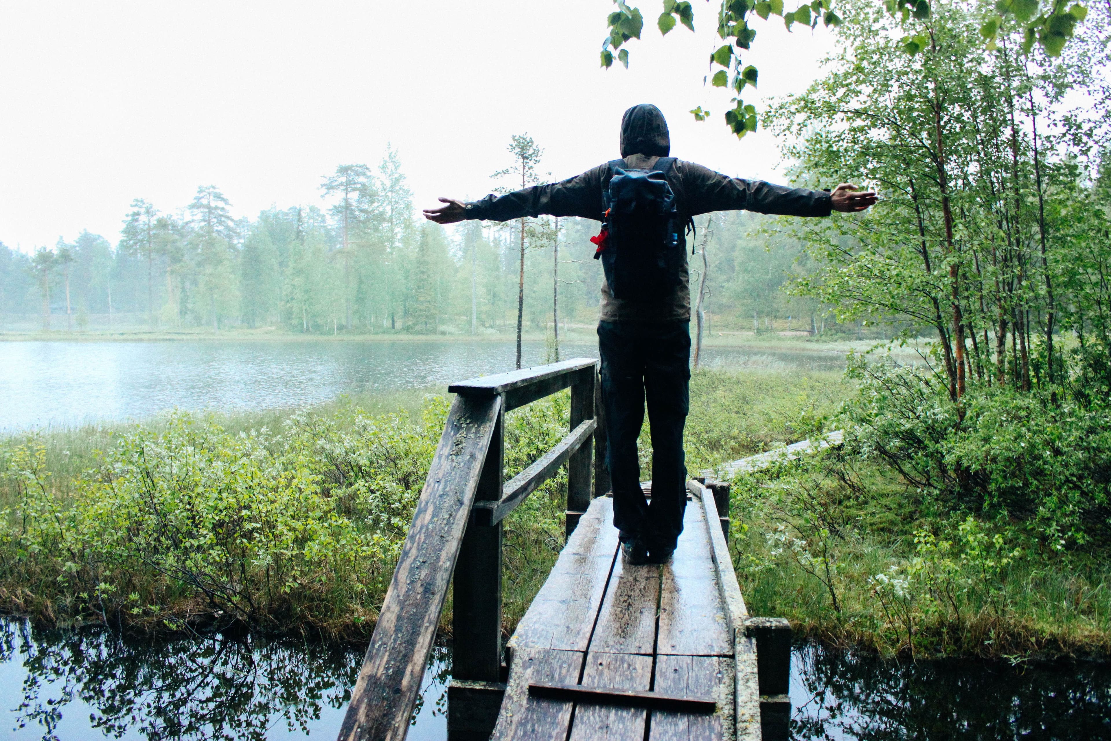Lapland Safaris hiking Luosto summer