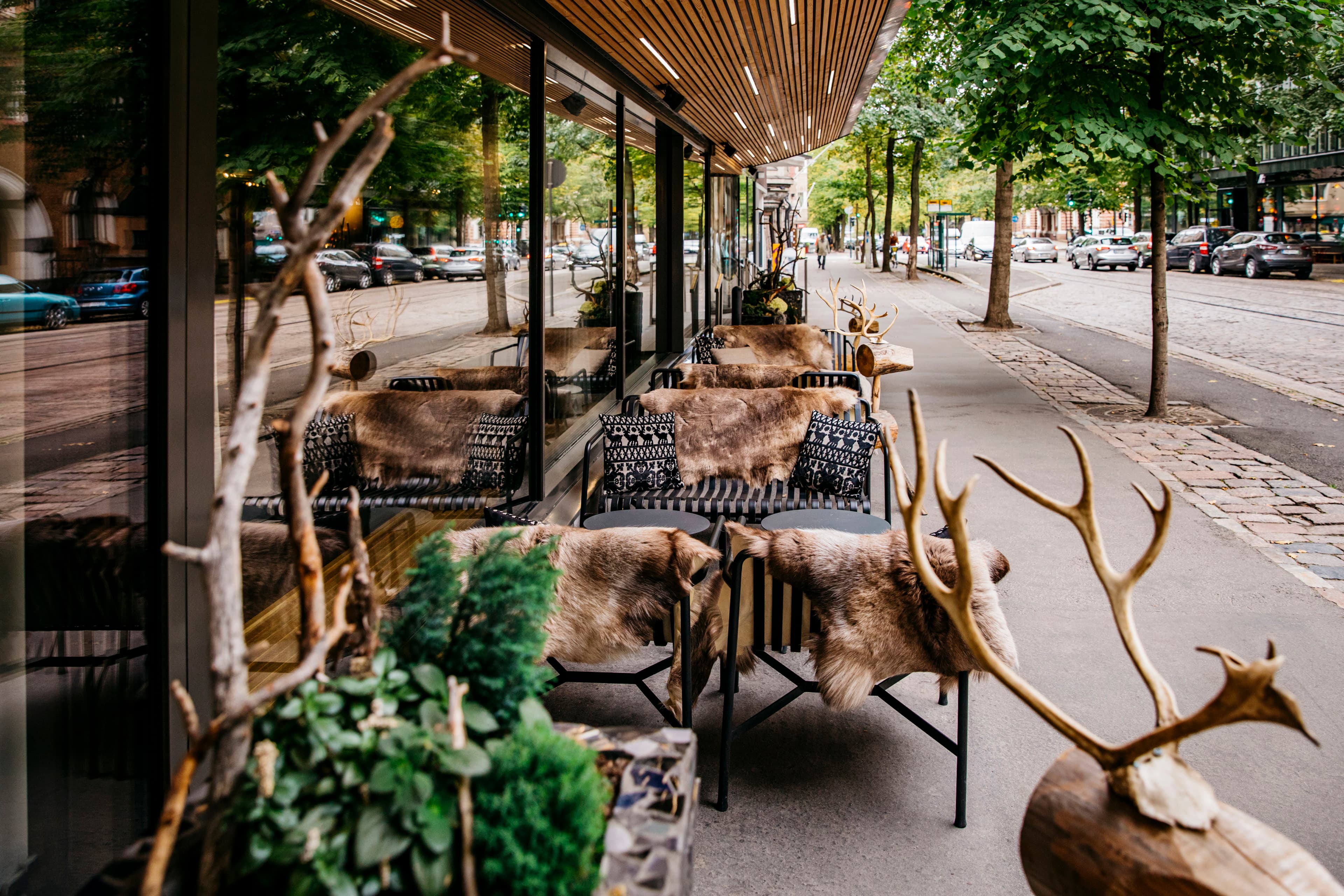 Lapland Hotels Bulevardi terassi