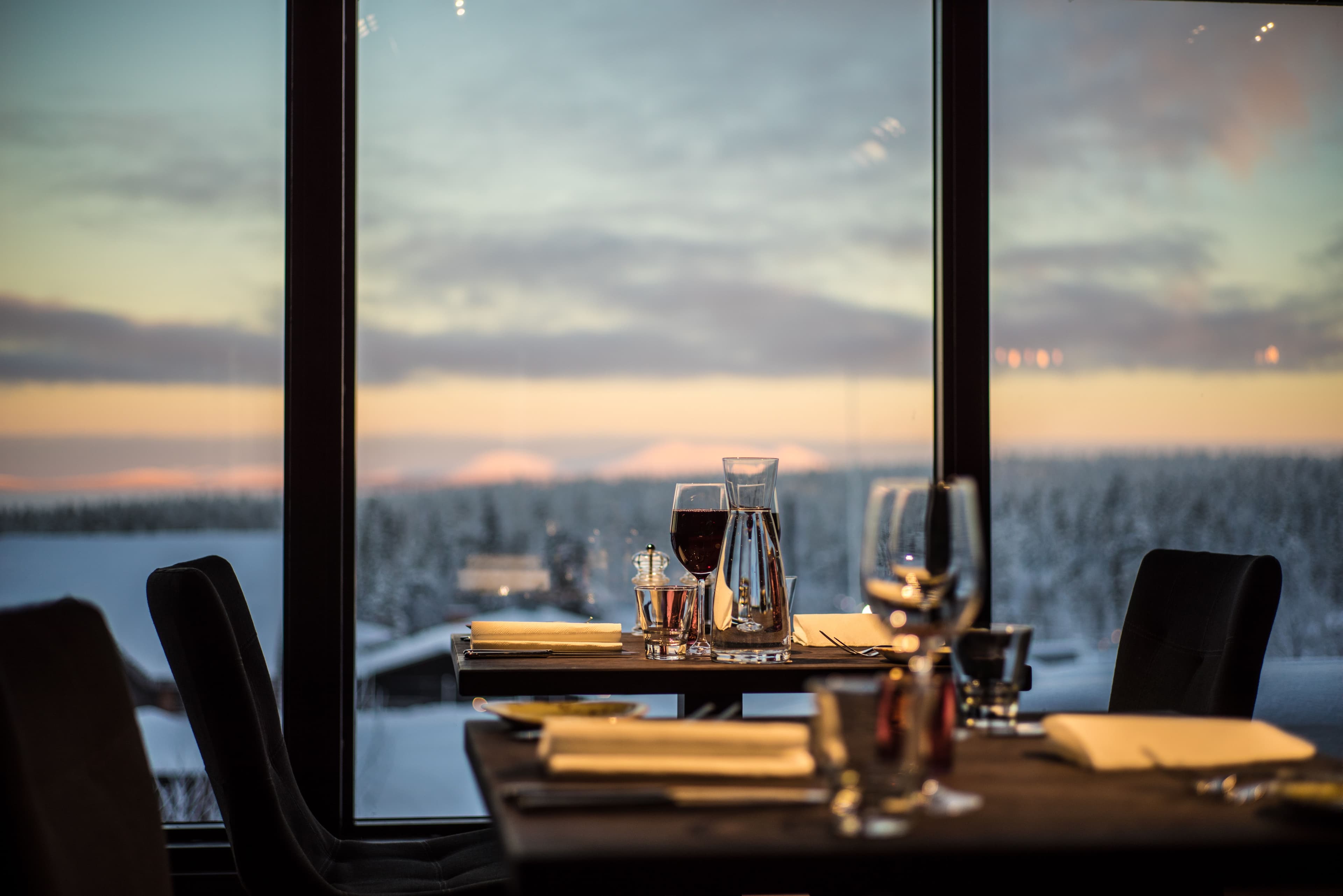 Lapland Hotel Olos restaurant Takka