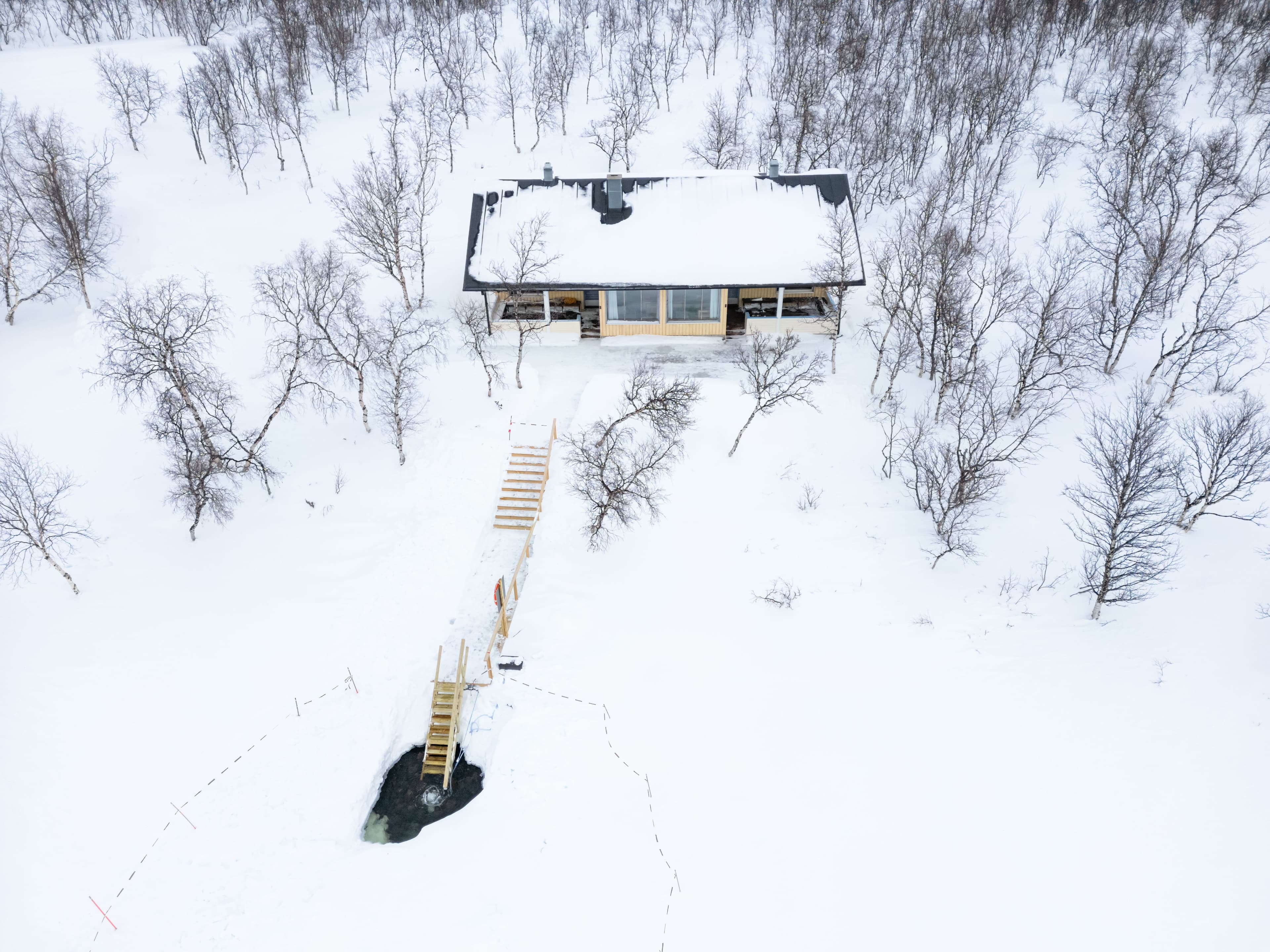 Lapland Hotels Kilpis lakeside sauna